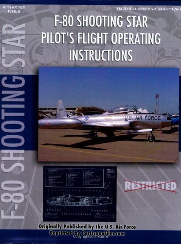 Stock image for Pilots Manual for Lockheed F-80 Shooting Star for sale by Boomer's Books