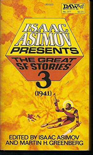 Beispielbild fr Isaac Asimov Presents the Great Science Fiction Stories, Volume 3, 1941 zum Verkauf von HPB Inc.
