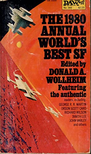 Imagen de archivo de Annual World's Best Science Fiction, 1980 (World's Best SF) a la venta por WeSavings LLC