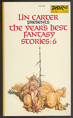 Imagen de archivo de The Year's Best Fantasy Stories: 6 a la venta por Celt Books