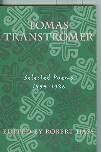 Stock image for Tomas Transtromer - Selected Poems 1954-1986 for sale by HPB Inc.