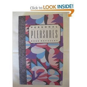 Imagen de archivo de Personal Pleasures a la venta por Better World Books