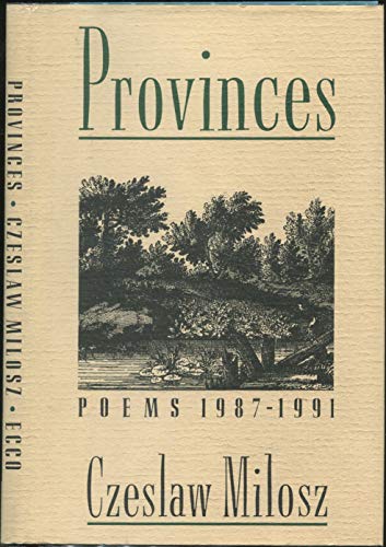Beispielbild für Provinces zum Verkauf von Better World Books