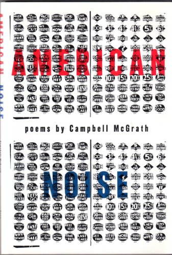 Stock image for American Noise (American Poetry Series) for sale by Books From California