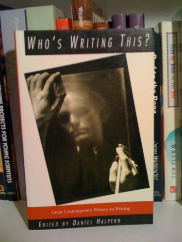 WHO'S WRITING THIS?: Notations on the Authorial I, with Self-Portraits