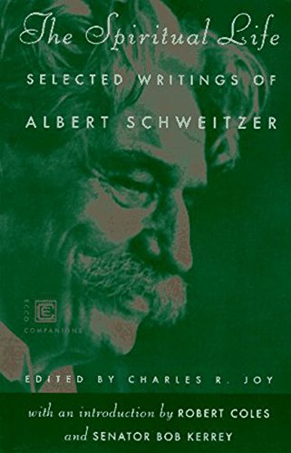 Beispielbild fr The Spiritual Life: Selected Writings of Albert Schweitzer (Ecco Companions) zum Verkauf von Wonder Book