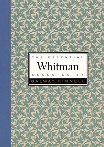 Beispielbild fr Essential Whitman zum Verkauf von Better World Books