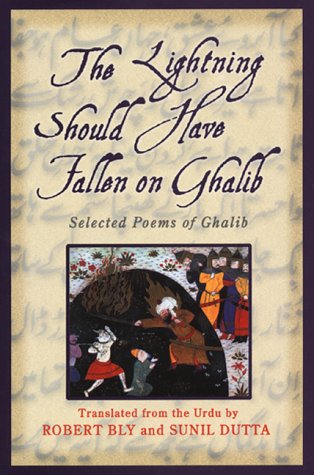 Beispielbild fr The Lightning Should Have Fallen on Ghalib: Selected Poems of Ghalib zum Verkauf von SecondSale