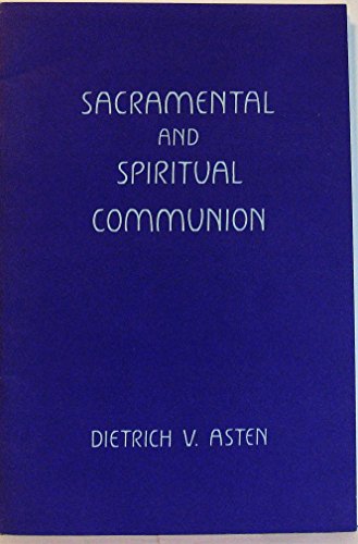 9780880101219: Sacramental and Spiritual Communion