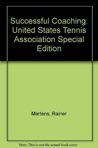 9780880114066: Successful Coaching: United States Tennis Association Special Edition