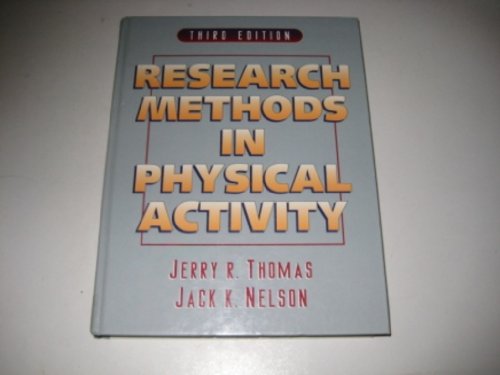 Beispielbild fr Research Methods in Physical Activity zum Verkauf von Buchpark