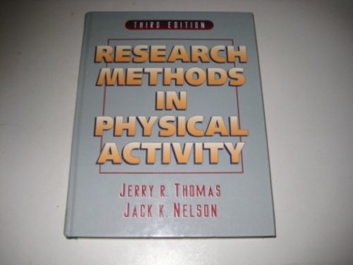 Imagen de archivo de Research Methods in Physical Activity a la venta por Better World Books