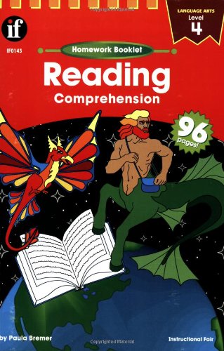 9780880124782: Reading Comprehension Homework Booklet, Level 4 (Homework Booklets)