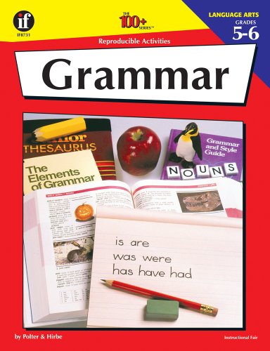 Stock image for Grammar: 100 Reproducible Activities (Photocopiable Blackline Masters) (Grades 5-6) for sale by Your Online Bookstore