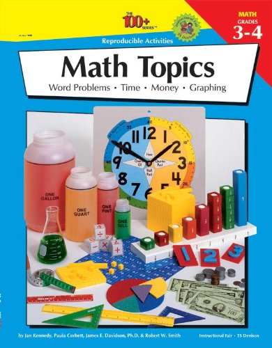 9780880129107: Math Topics, Grades 3 - 4 (100+)