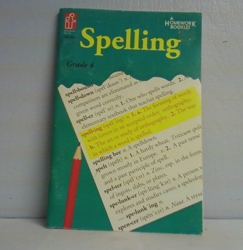 Beispielbild fr Spelling Homework Booklet: Grade 4 zum Verkauf von Wonder Book