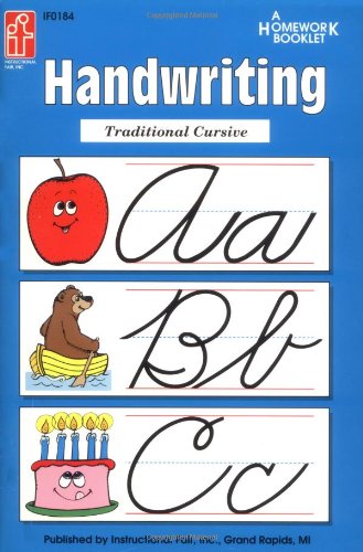 Stock image for Handwriting Traditional Cursive Homework Booklet (Homework Booklets) for sale by GF Books, Inc.