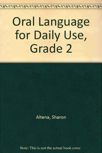 Imagen de archivo de Oral Language for Daily Use, Grade 2 a la venta por Front Cover Books