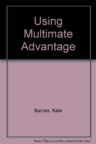 Beispielbild fr Using Multimate Advantage zum Verkauf von Direct Link Marketing