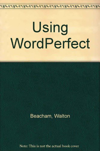 Beispielbild fr Using Wordperfect zum Verkauf von Wonder Book