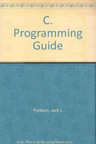 9780880223560: C. Programming Guide