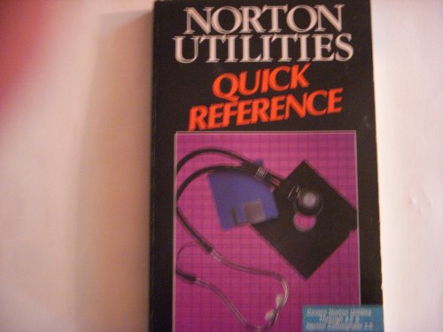 Beispielbild fr Norton Utilities Quick Reference zum Verkauf von Wonder Book