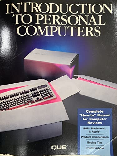 Stock image for Introduction to Personal Computers for sale by Persephone's Books