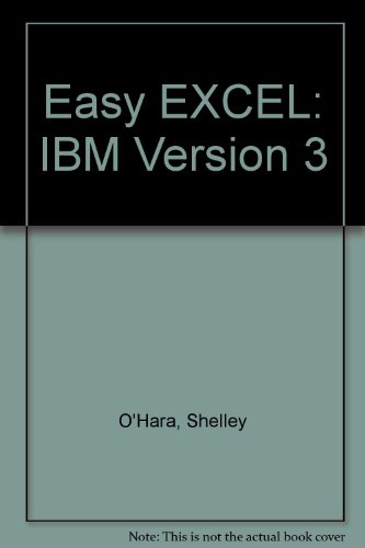 9780880228206: Easy EXCEL: IBM Version 3