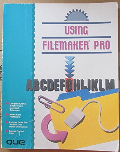 Stock image for USING FILEMAKER PRO for sale by Russ States