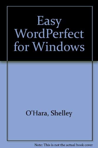 Beispielbild fr Easy WordPerfect for Windows zum Verkauf von Wonder Book
