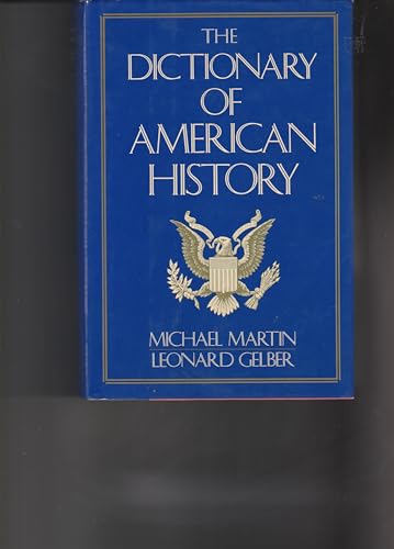 Beispielbild fr Dictionary of American History zum Verkauf von Better World Books