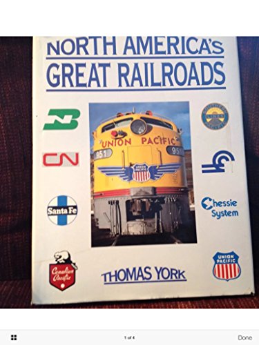 Beispielbild fr North Americas Great Railroads zum Verkauf von Better World Books
