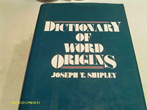 Beispielbild fr Dictionary of Word Origins zum Verkauf von Wonder Book