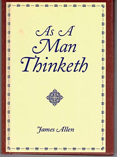 9780880297851: As a Man Thinketh