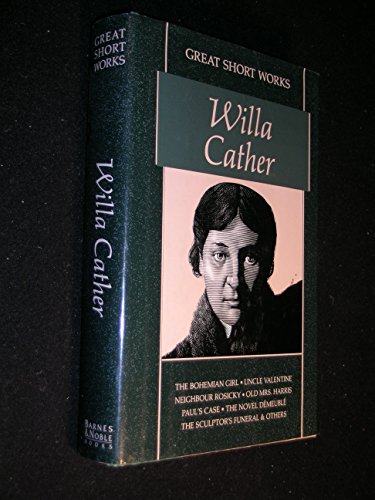 Imagen de archivo de Great Short Works of Willa Cather a la venta por Better World Books