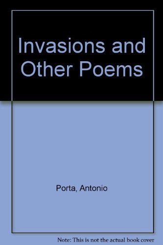 Imagen de archivo de Invasions and Other Poems a la venta por Vashon Island Books