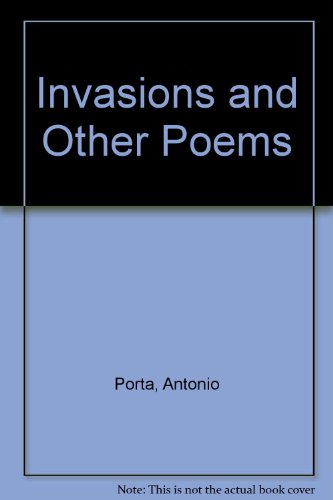 Stock image for Invasions and Other Poems for sale by Vashon Island Books