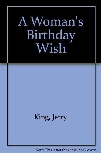 9780880324458: A Woman's Birthday Wish