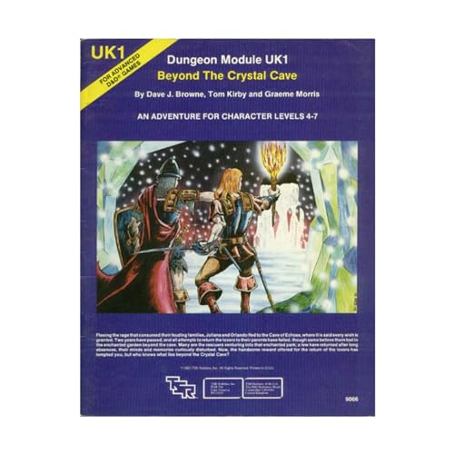 Beispielbild fr Beyond the Crystal Cave (Advanced Dungeons & Dragons Module UK1) zum Verkauf von Eric E Carr