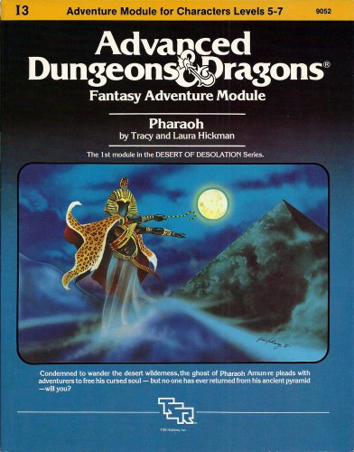 Beispielbild fr Pharaoh: Advanced Dungeons & Dragons Fantasy Adventure Module (Module I3 for Characters Levels 5-7) zum Verkauf von Chris Korczak, Bookseller, IOBA