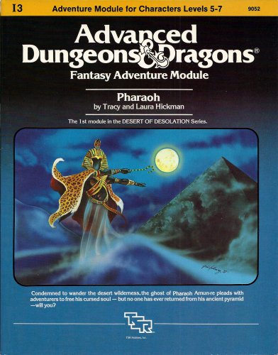 Stock image for Pharaoh: Advanced Dungeons & Dragons Fantasy Adventure Module (Module I3 for Characters Levels 5-7) for sale by Chris Korczak, Bookseller, IOBA