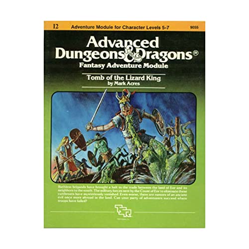 9780880380249: Tomb of the Lizard King: Adventure Module for Character Levels 5-7