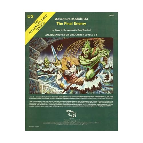 9780880380287: The Final Enemy: An Adventure for Character Levels 3-5