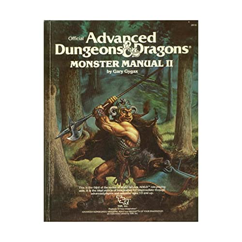 Advanced Dungeons and Dragons: Monster Manual II (#2016 Advanced Dungeons and Dragons: Monster Manual II (#2016