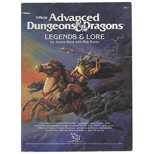 9780880380508: Legends & Lore (Advanced Dungeons and Dragons)