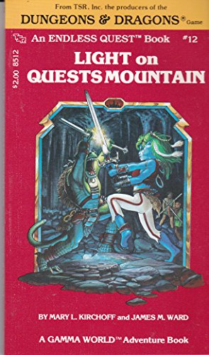 Imagen de archivo de Light on Quests Mountain (Endless Quest Book) a la venta por The Book Garden
