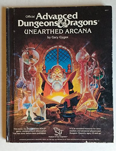 Beispielbild fr Unearthed Arcana (Advanced Dungeons and Dragons) zum Verkauf von Recycle Bookstore