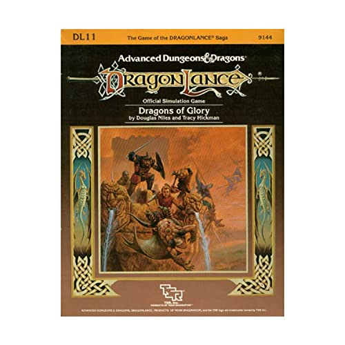 Dragons of Glory (Advanced Dungeons & Dragons / Dragonlance Supermodule DL11) (9780880380942) by Hickman, Tracy; Niles, Douglas