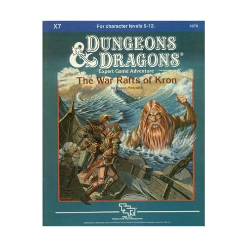 Beispielbild fr War Rafts of Kron, The (Basic Dungeons & Dragons (Original Edition) - Modules & Adventures - X Series) zum Verkauf von Noble Knight Games