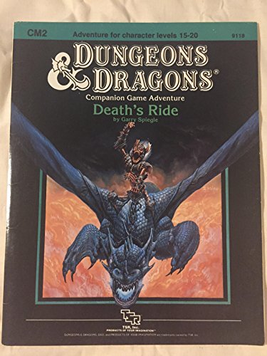 Beispielbild fr Death's Ride (Basic Dungeons & Dragons (Original Edition) - Modules & Adventures - CM Series) zum Verkauf von Noble Knight Games